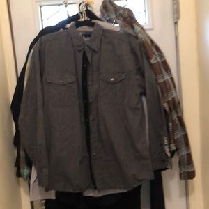 13 Men casual bottom down shirts, price of ONE